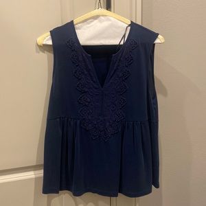 Blue Rain Top
